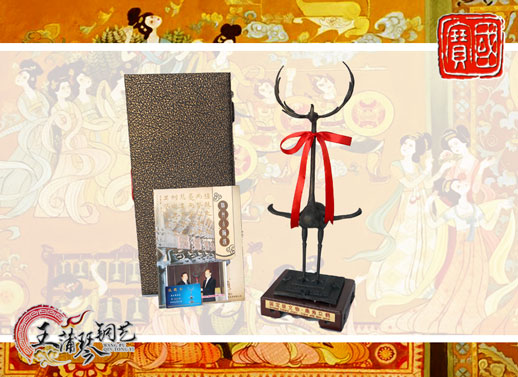鹿鶴、鹿角立鶴、國寶級文物、隨州市標(biāo)、八藝節(jié)標(biāo)志、隨州特色禮品